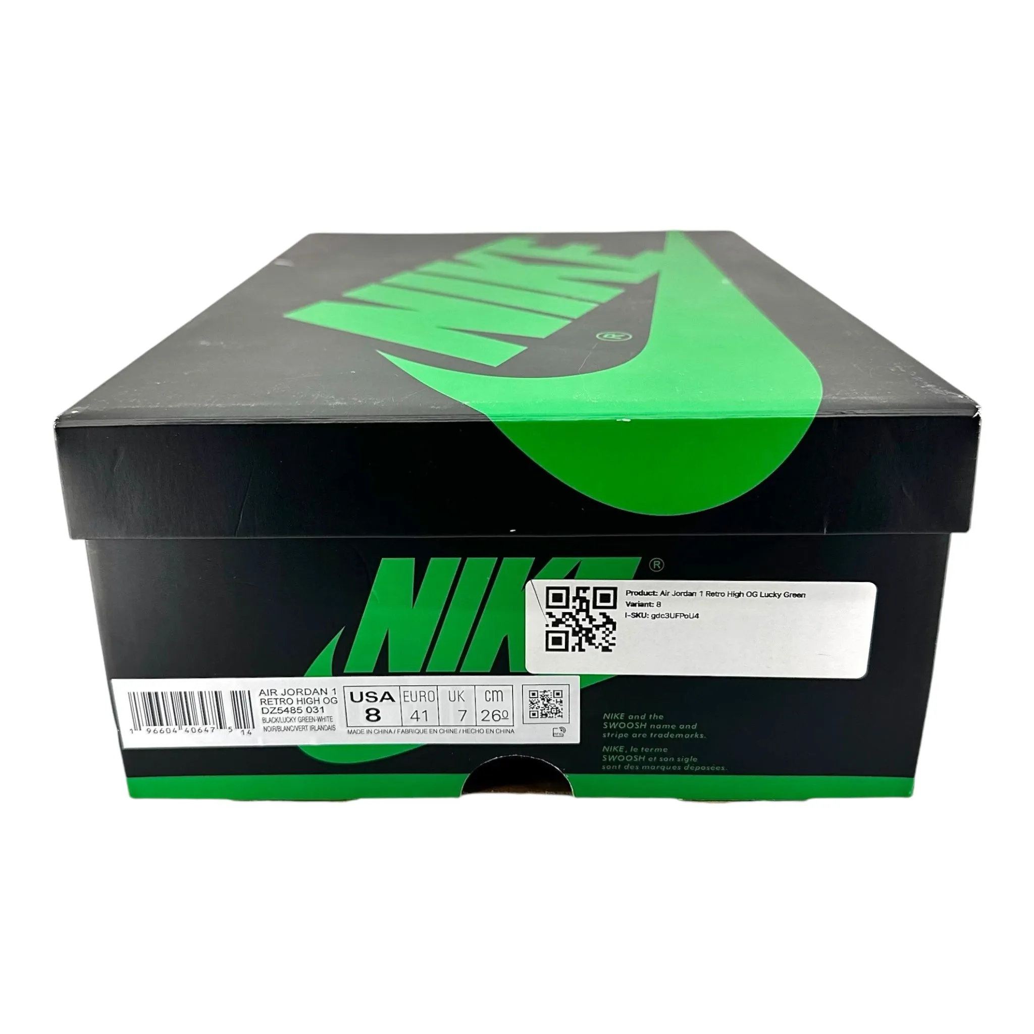 Air Jordan 1 Retro High OG Lucky Green