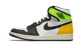 Air Jordan 1 Retro High White Black Volt University Gold