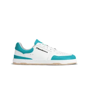 Barefoot Sneakers Barebarics Wave - White & Dark Turquoise