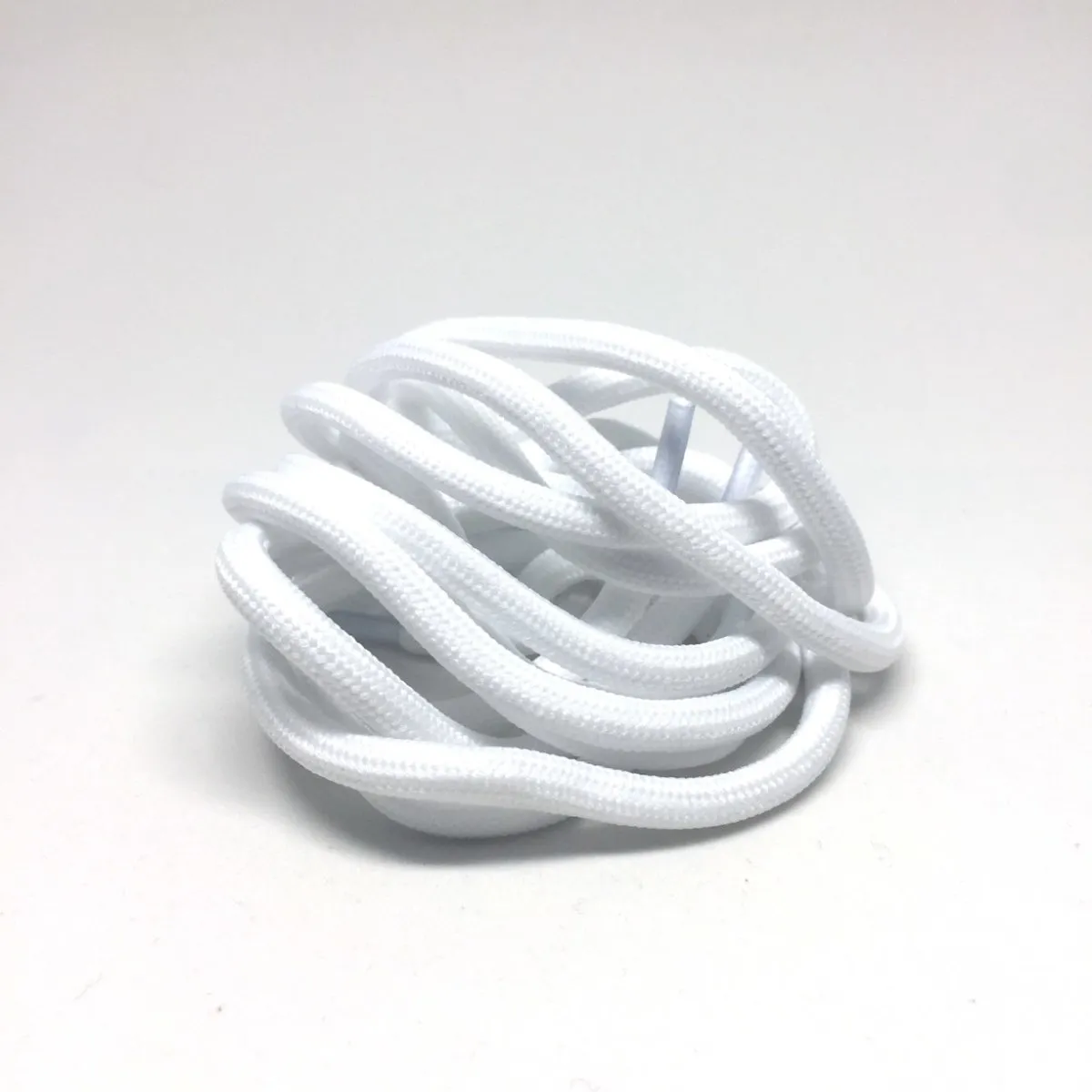 BASICS Pure White Rope Laces