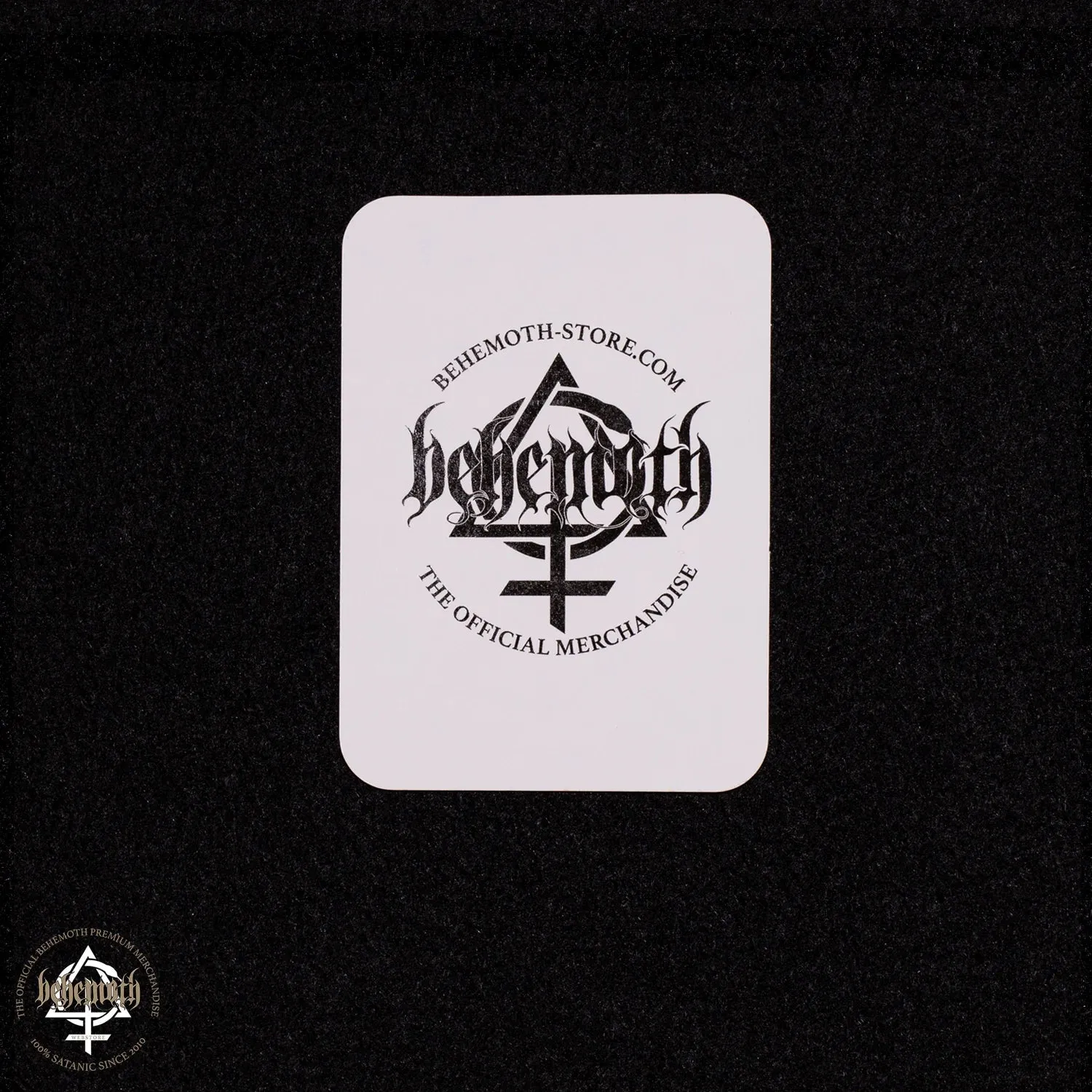 Behemoth 'The Satanist Sigil' Vinyl Sticker