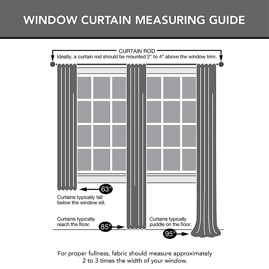 Bertram Plain & Print Set of 5 Curtains