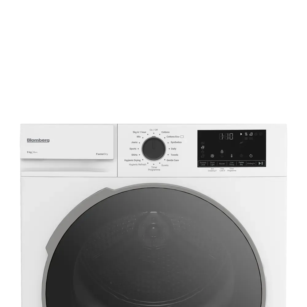 Blomberg LTAH39420W 9kg Heat Pump Tumble Dryer, White