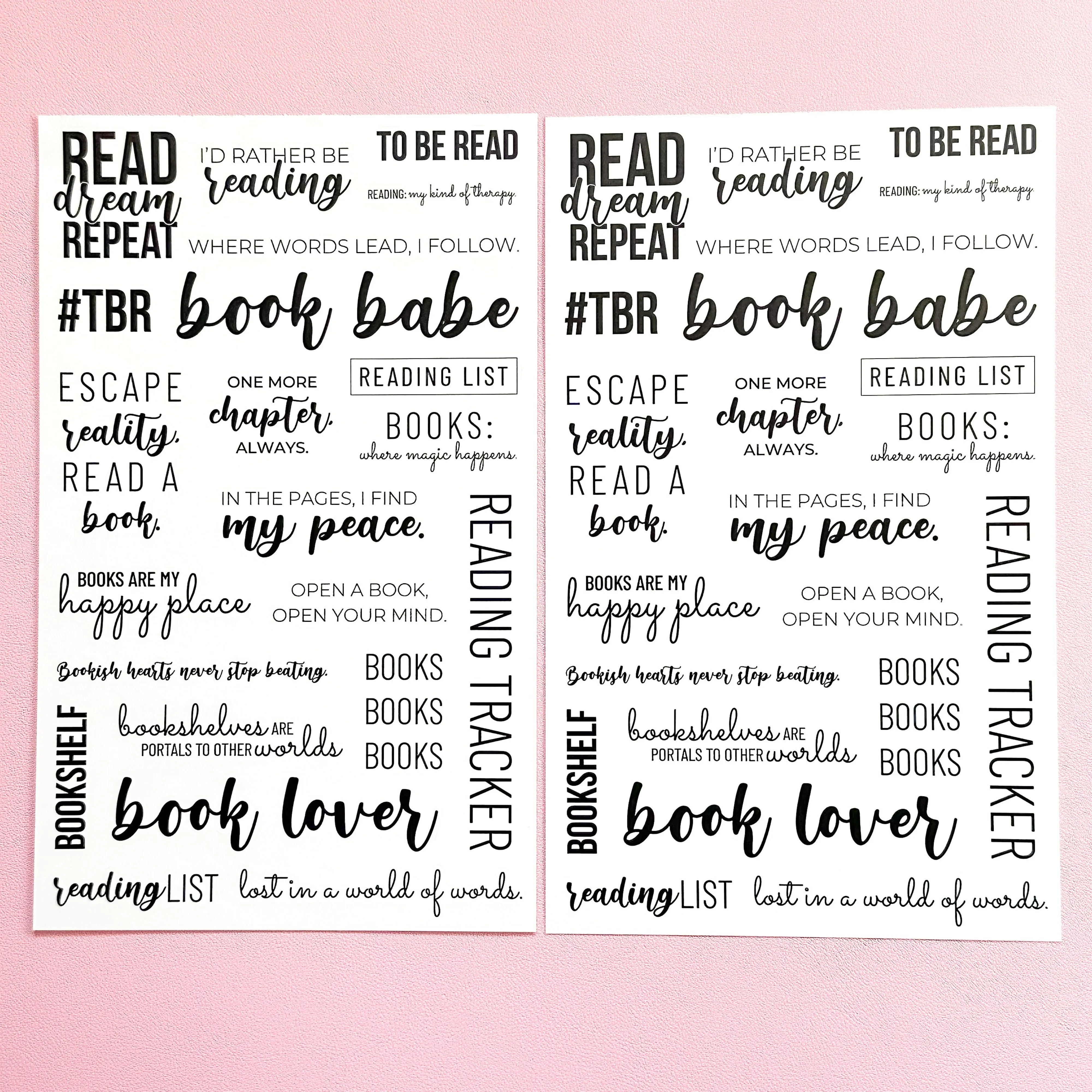 BOOK BABE STICKER BOOK