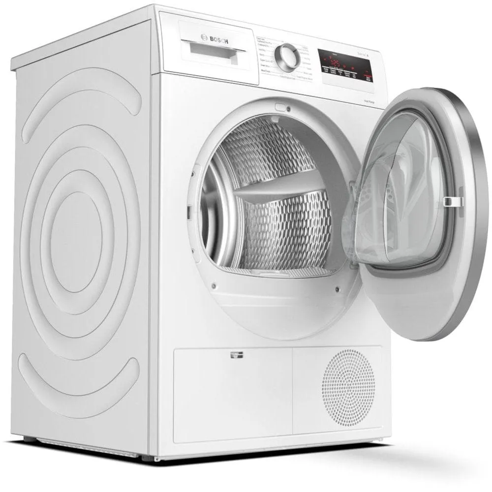 Bosch Serie 4 WTH85222GB 8Kg Heat Pump Tumble Dryer - White