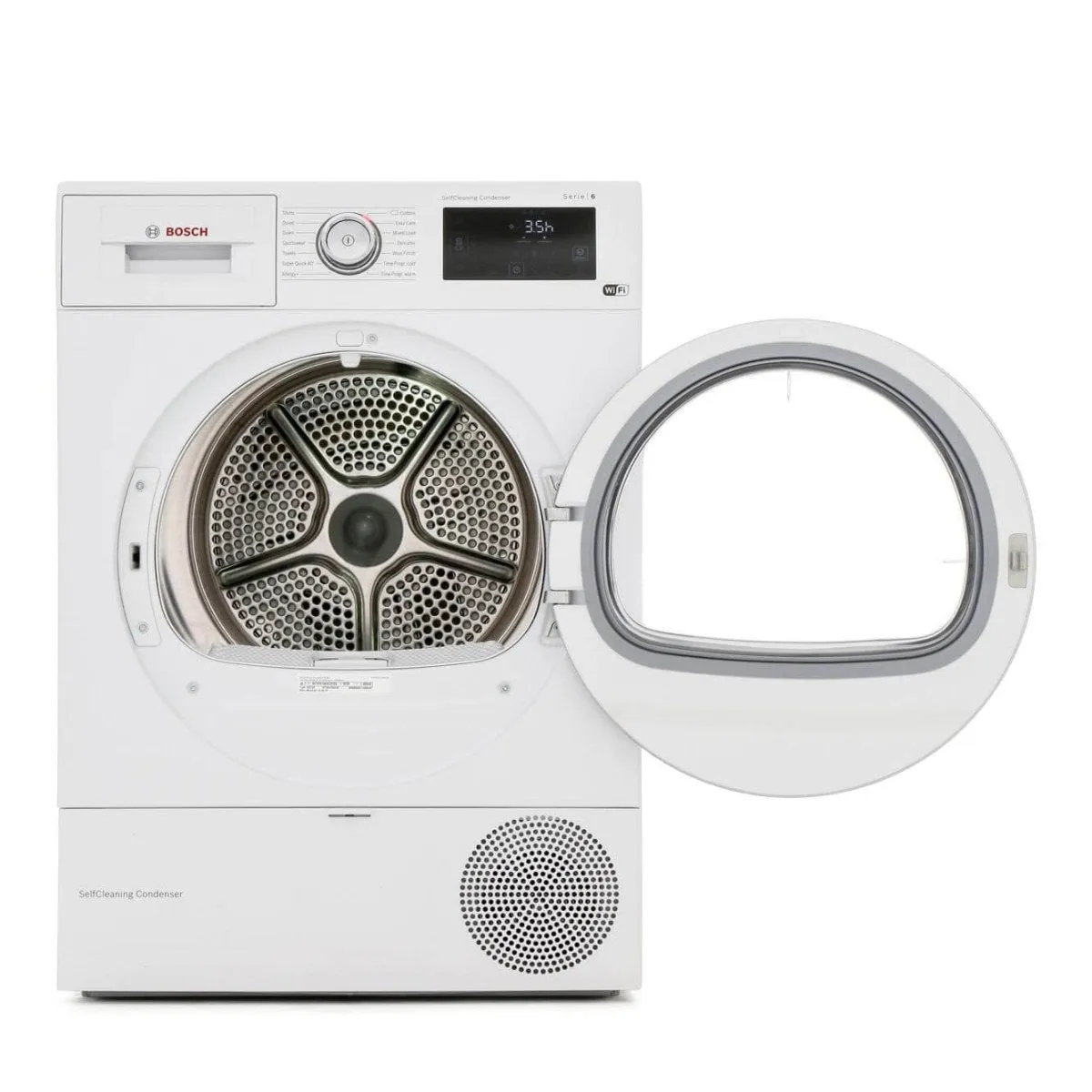 Bosch WTWH7660GB 9kg Condenser Tumble Dryer with Heat Pump - White