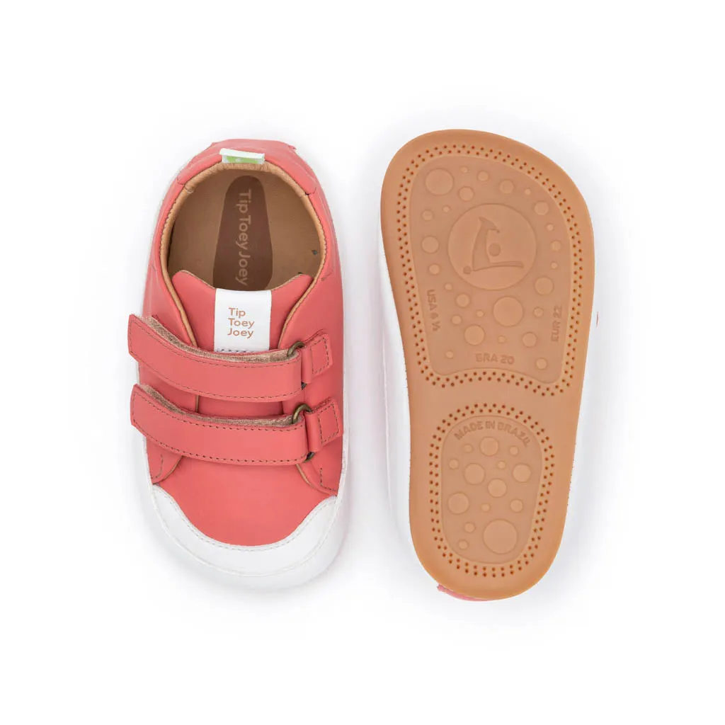 Bossy Sneakers - Coral Matte / White (Baby)