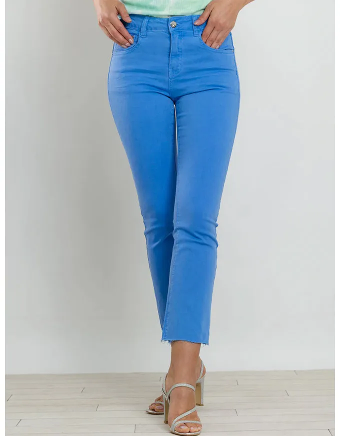 Camila Crop Jean Tranquil Blue