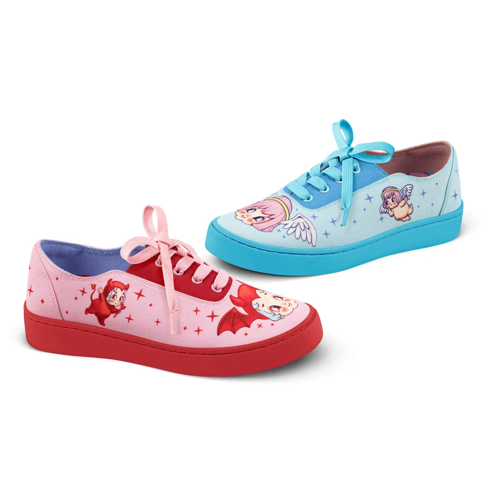 Chocolaticas® Cherub & Devil Casual Sneaker