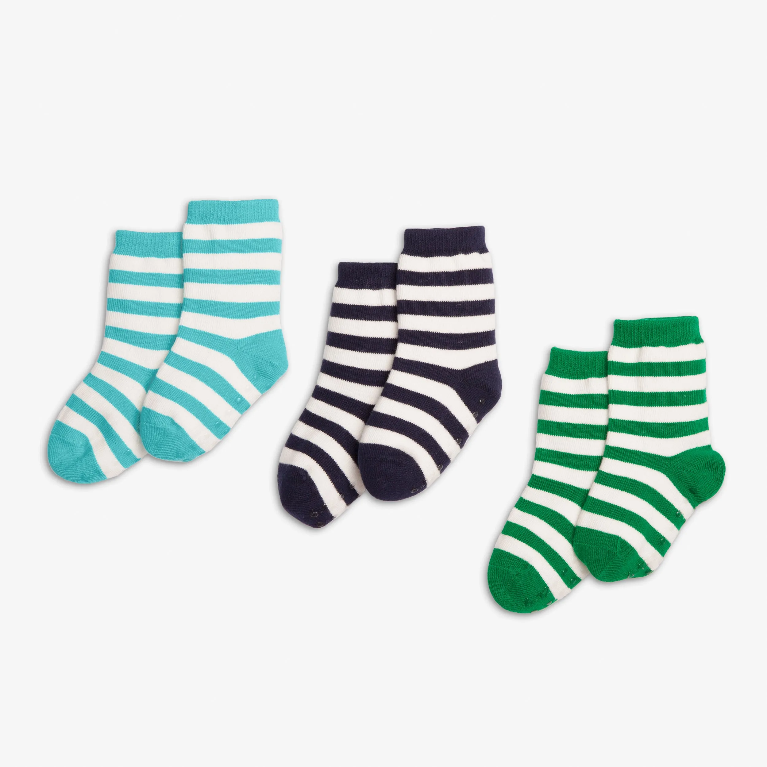 Clearance baby sock 3-pack in stripe