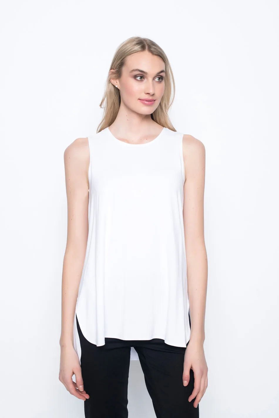 Curved Hem Tank Top