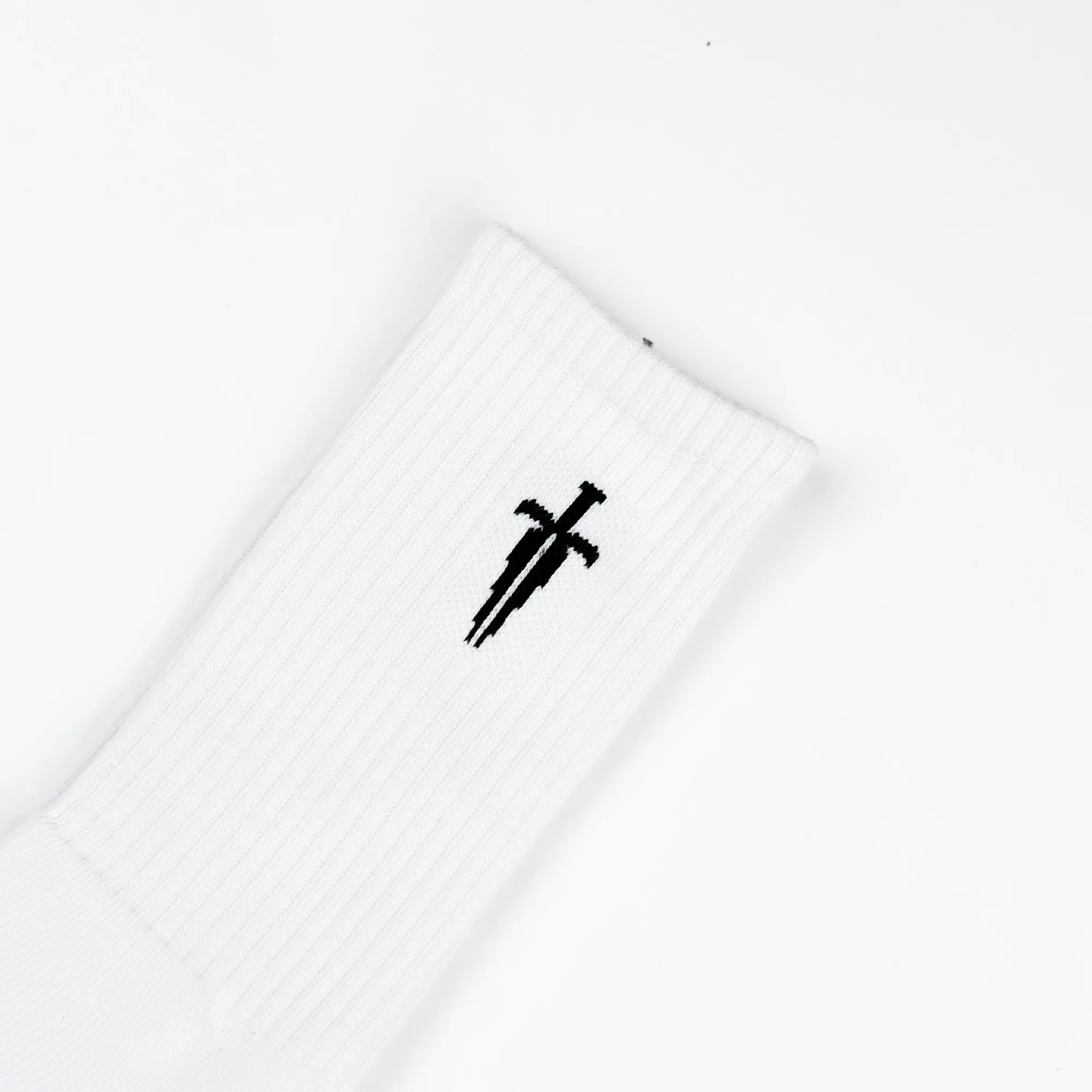 DAGGER SOCKS (WHITE)