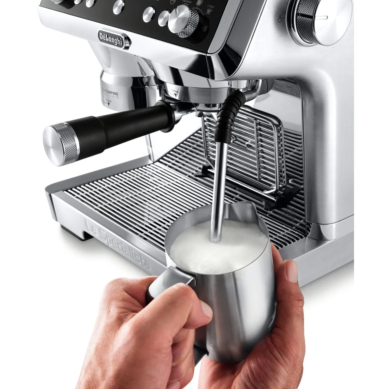 De'Longhi La Specialista Prestigo Sensor Grinding, Milk Frothing Espresso Machine (EC9355M)