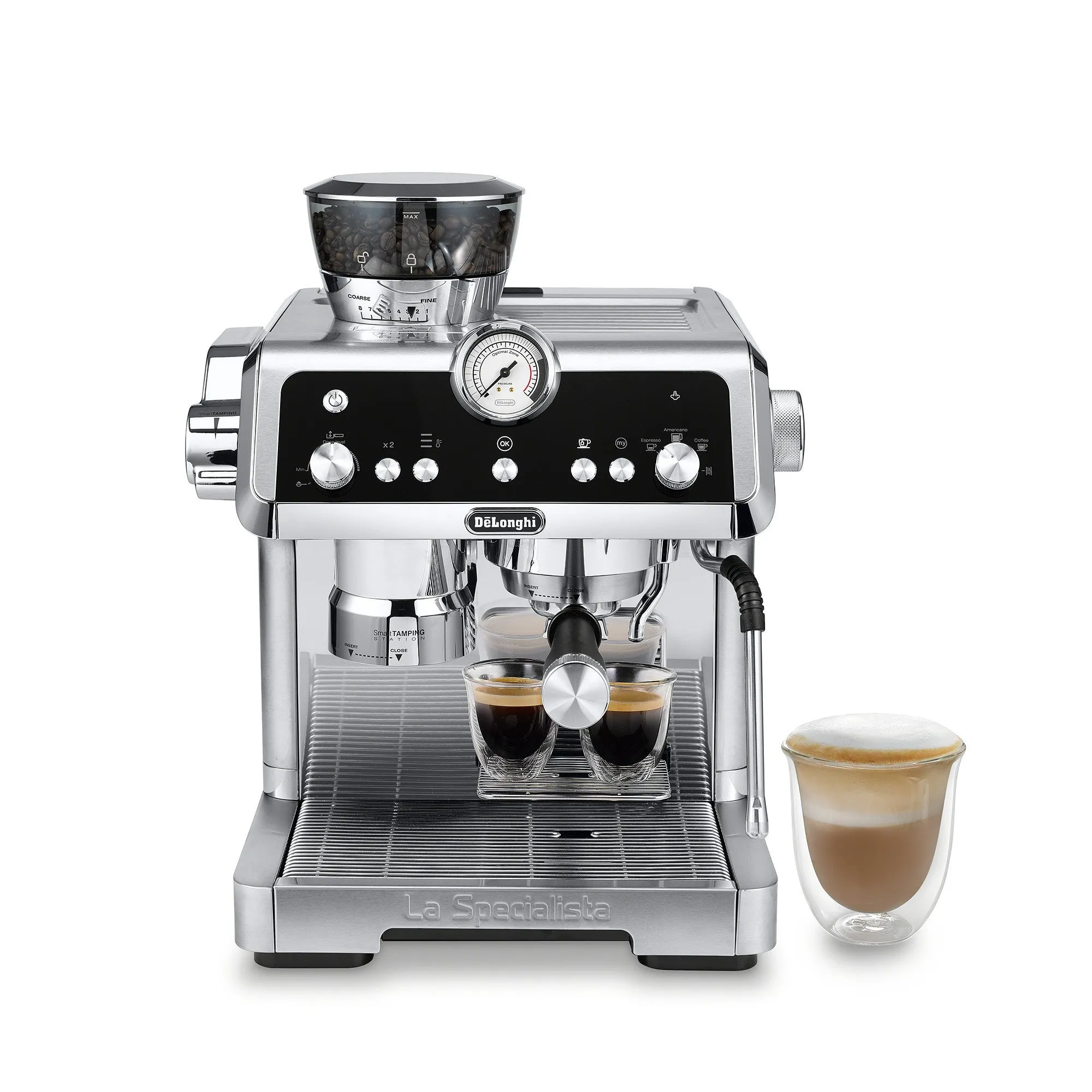 De'Longhi La Specialista Prestigo Sensor Grinding, Milk Frothing Espresso Machine (EC9355M)