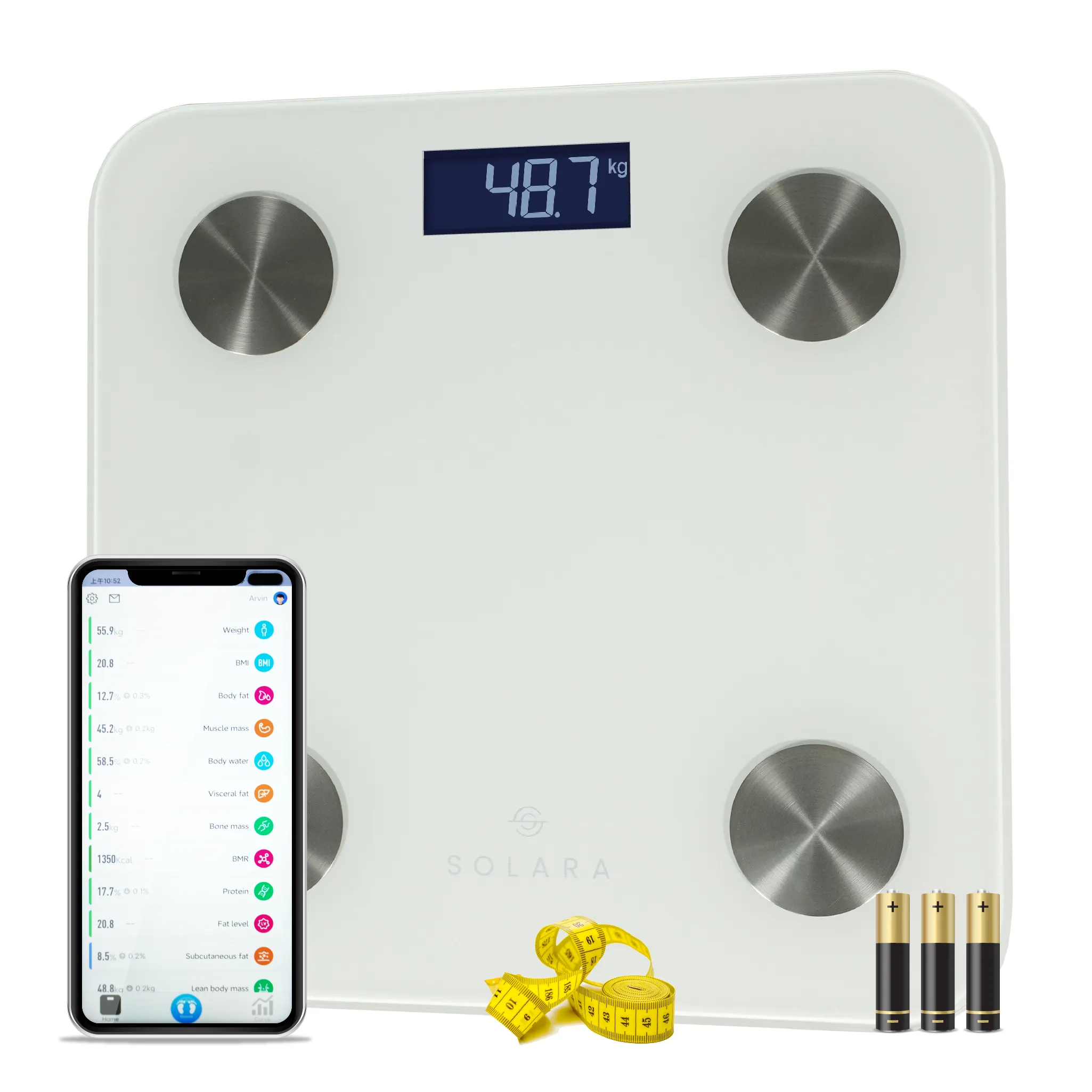 Digital Weight Machine - Tracks health progress daily!