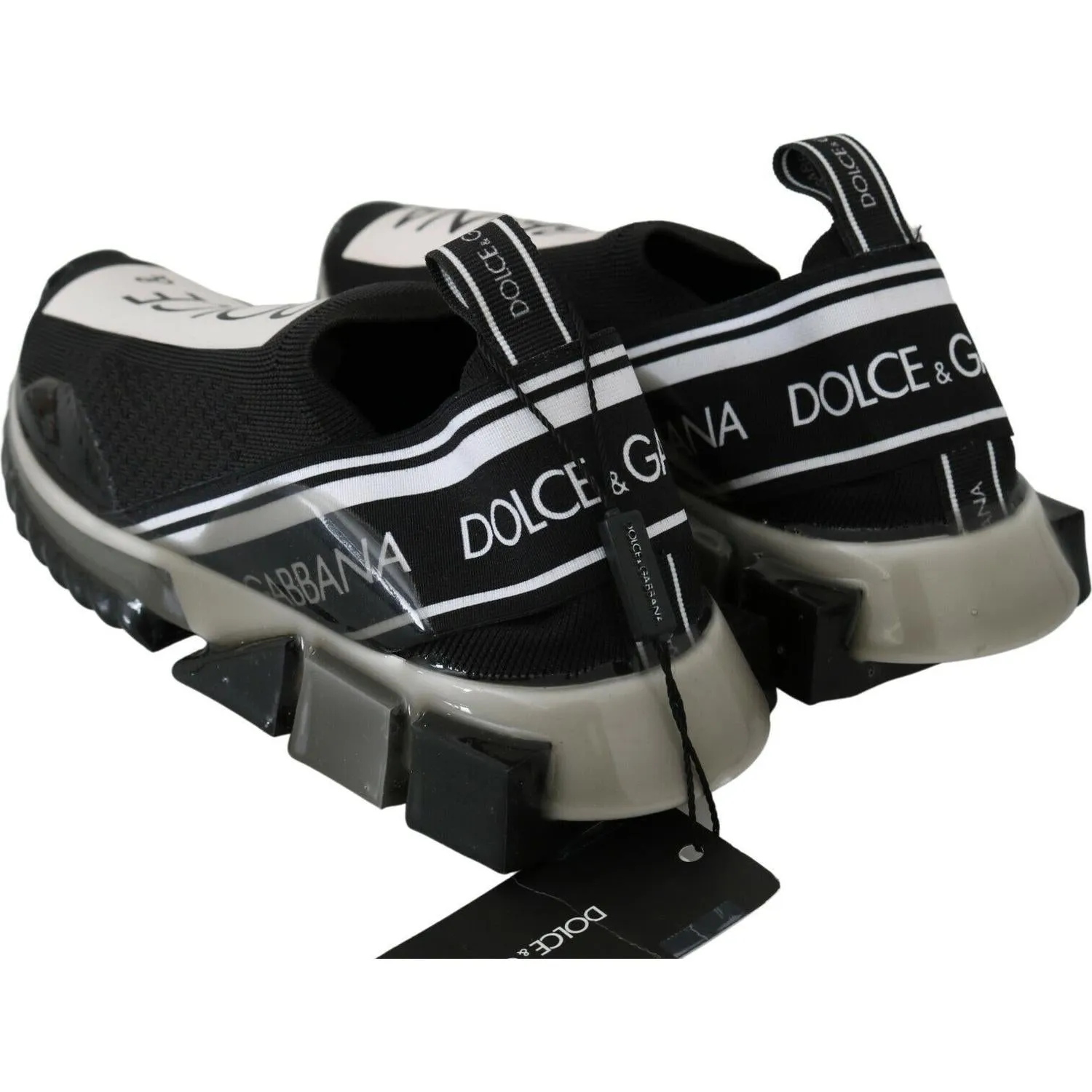 Dolce & Gabbana Dapper Black Casual Sport Sneakers