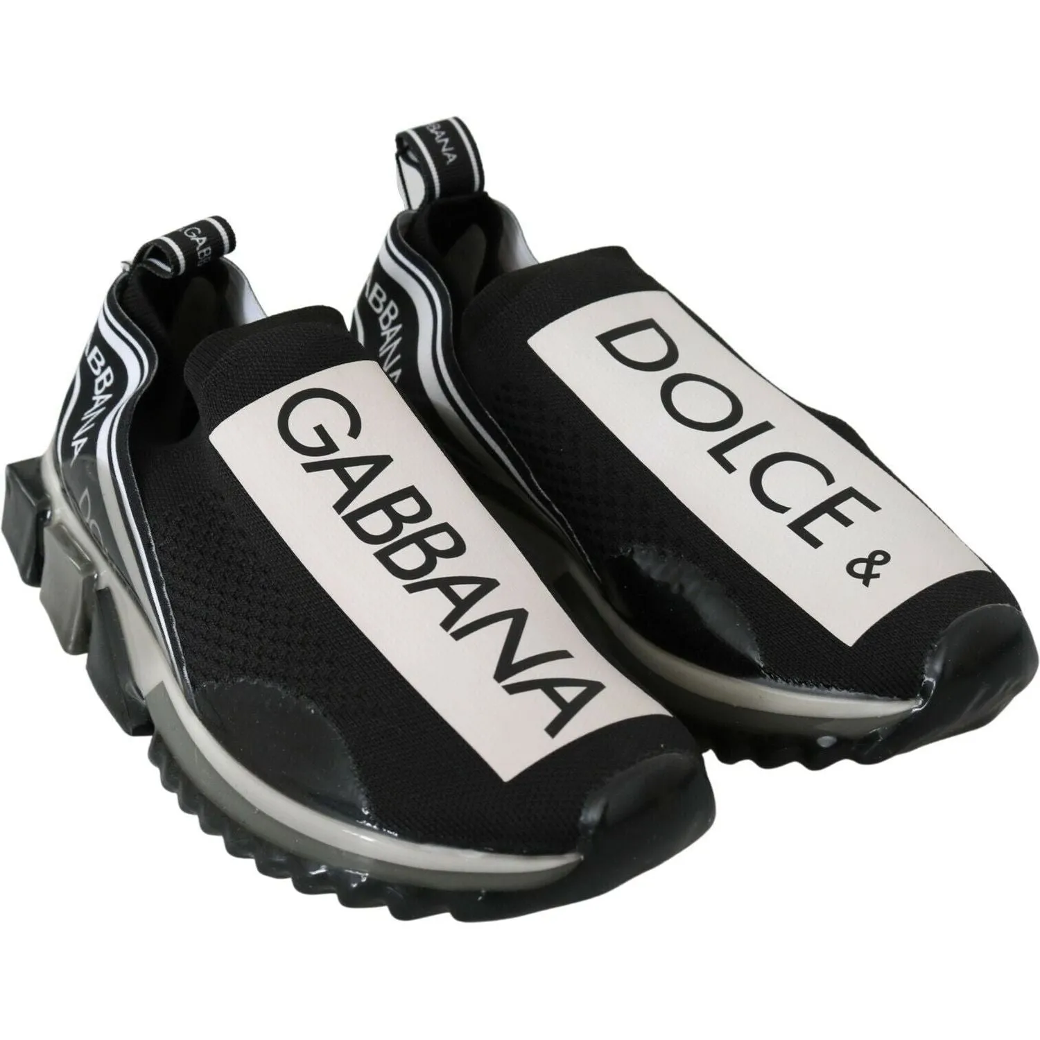 Dolce & Gabbana Dapper Black Casual Sport Sneakers