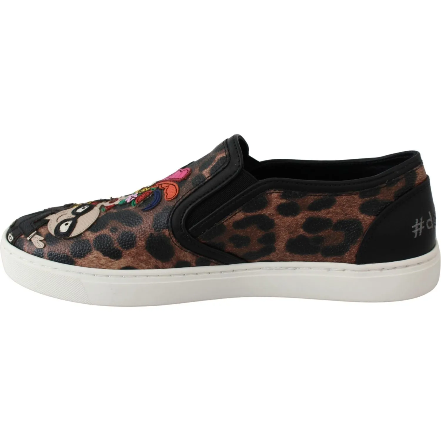 Dolce & Gabbana Elegant Leopard Print Loafers for Sophisticated Style