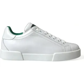 Dolce & Gabbana Elegant Portofino Calfskin Sneakers