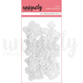 ENCHANTING LACE PIECES BY UNIQUELY CREATIVE - 3PK