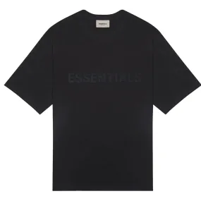 Fear of God Essentials Short-Sleeve Tee 'Black' Front Logo