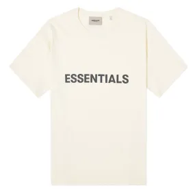 Fear of God Essentials Short-Sleeve Tee 'Cream' Front Logo (SS22)