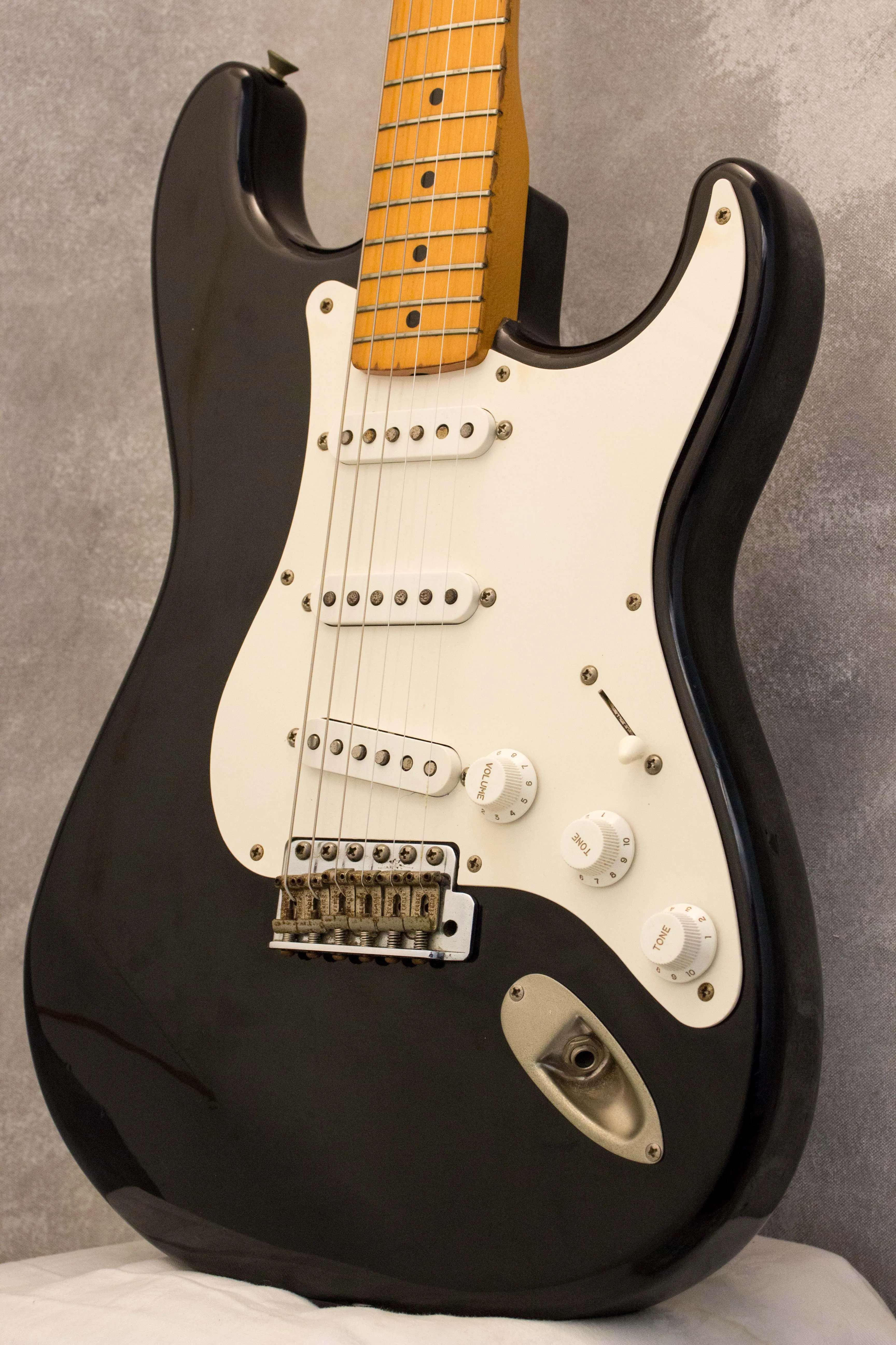 Fender Japan '57 Stratocaster ST57-55 Black 1986