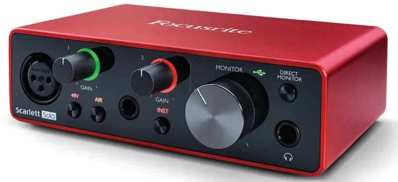 Focusrite Scarlett Solo Studio (3rd Gen)