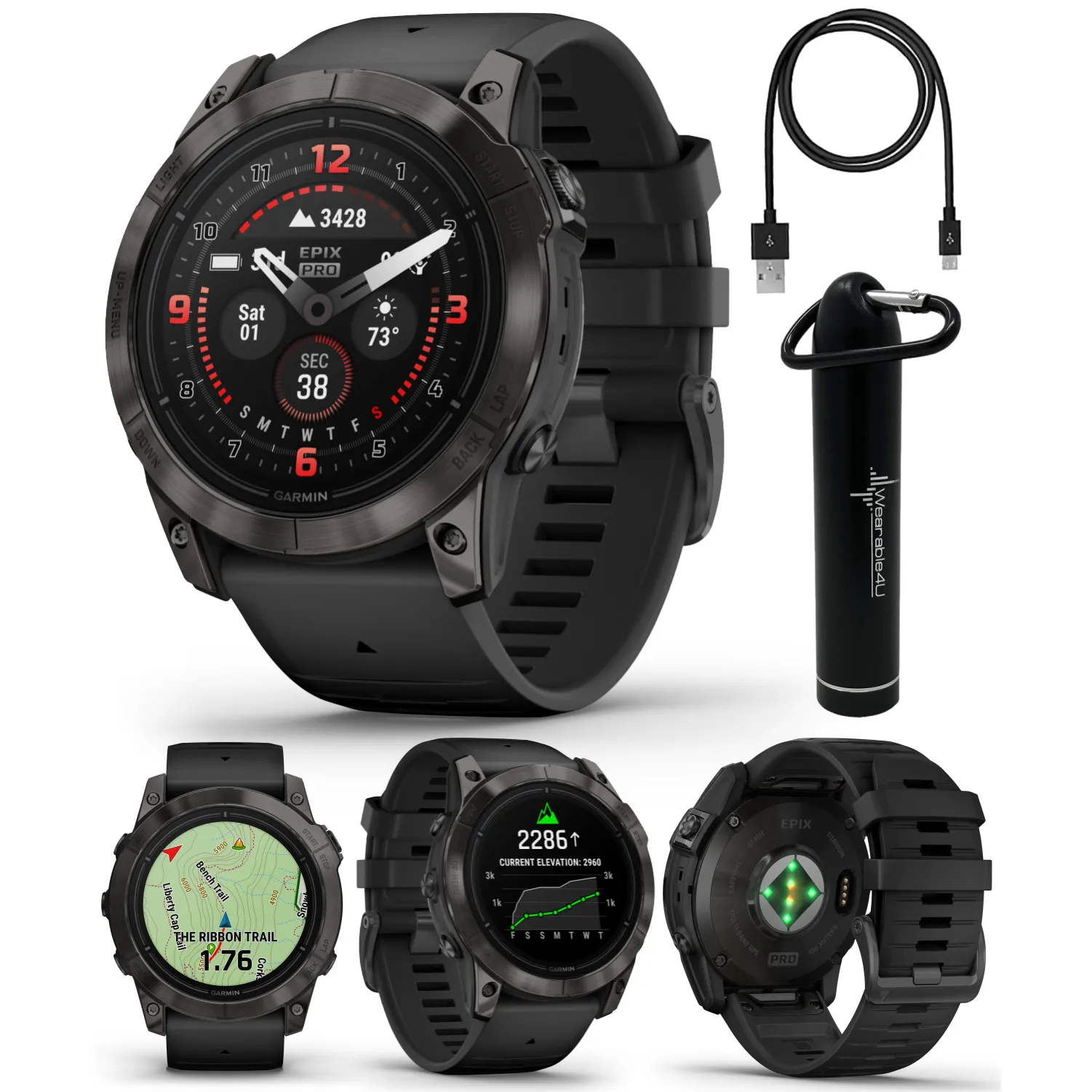 Garmin Epix Pro (Gen 2) Standard / Sapphire Edition high Performance Smartwatch