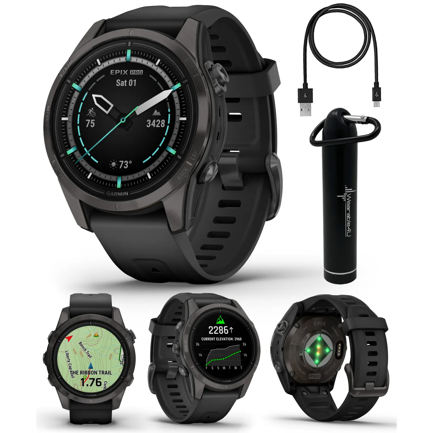 Garmin Epix Pro (Gen 2) Standard / Sapphire Edition high Performance Smartwatch