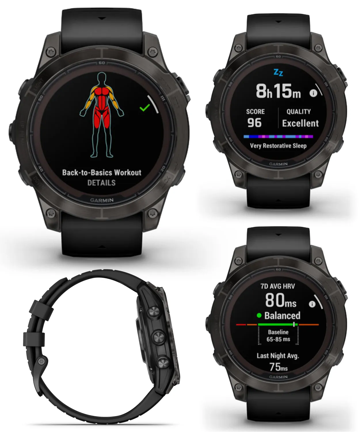 Garmin Fenix 7 Pro Solar Series Multisport GPS 42/47/51 mm Smartwatch