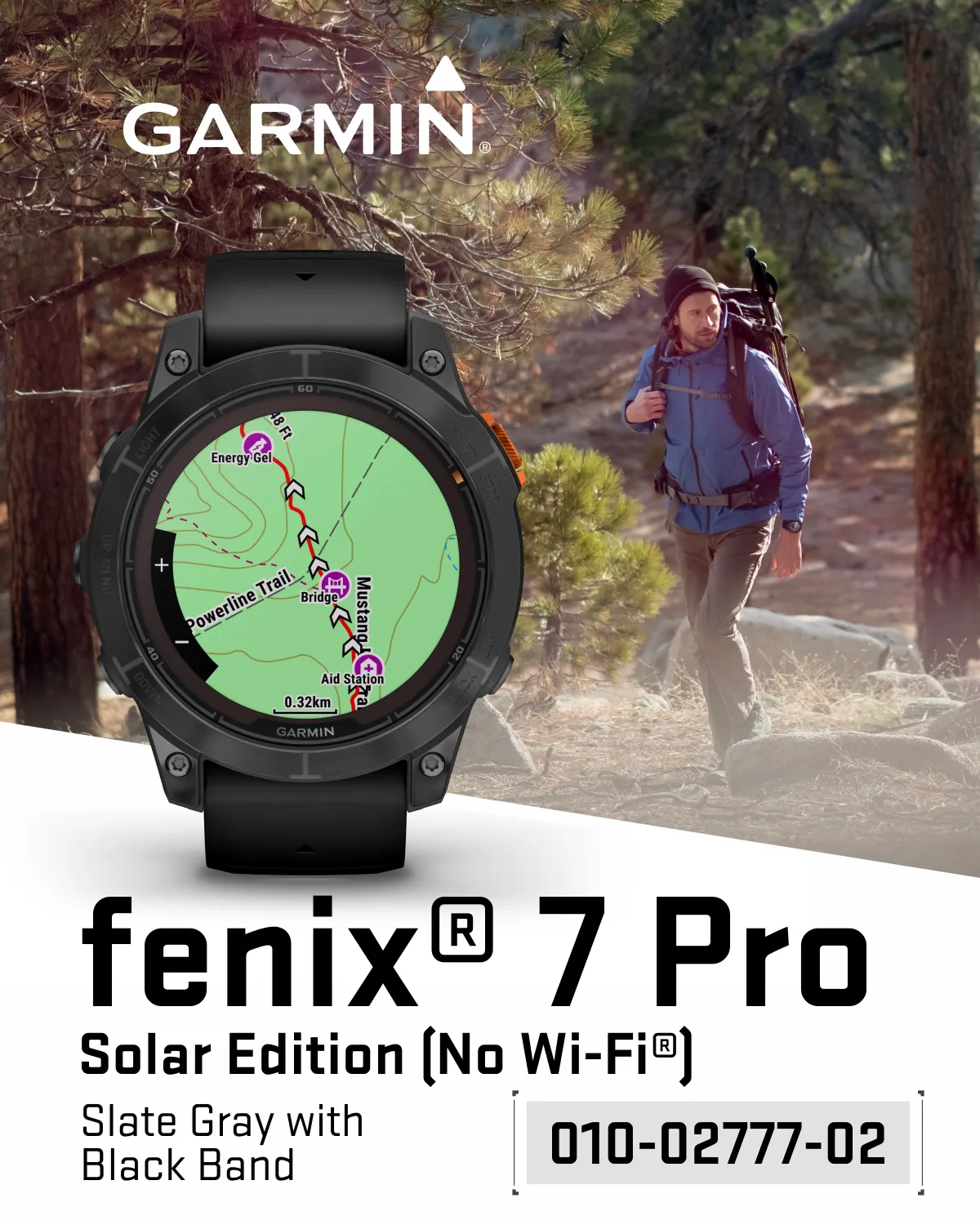 Garmin Fenix 7 Pro Solar Series Multisport GPS 42/47/51 mm Smartwatch