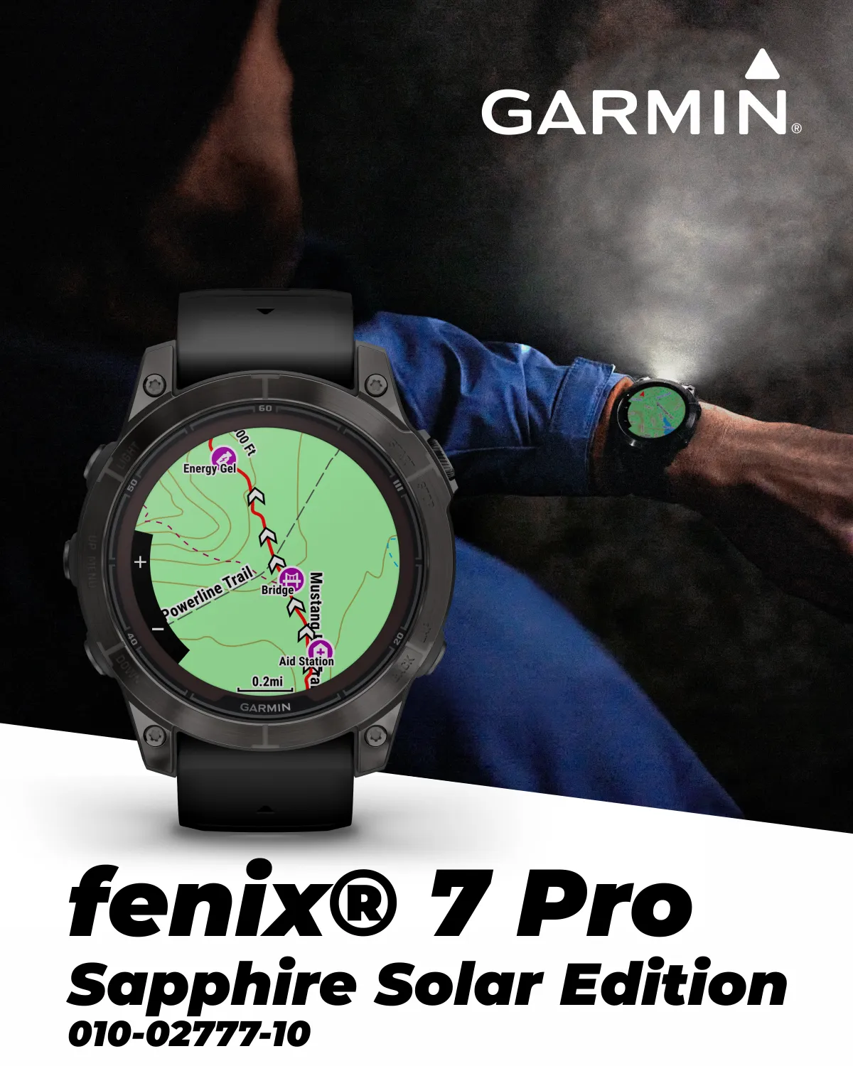 Garmin Fenix 7 Pro Solar Series Multisport GPS 42/47/51 mm Smartwatch