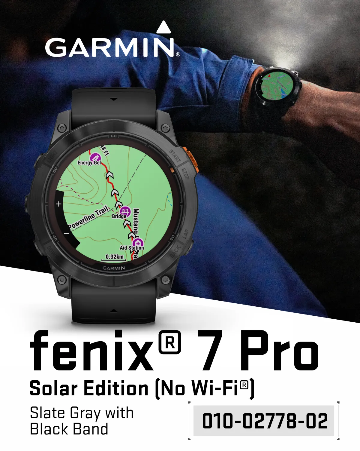 Garmin Fenix 7 Pro Solar Series Multisport GPS 42/47/51 mm Smartwatch