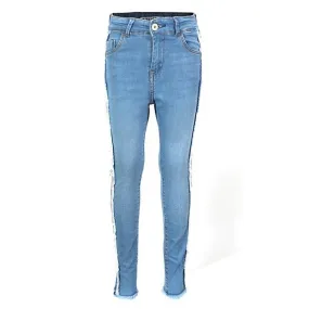 GIRLS DENIM SLIM FIT TROUSER -  BLUE