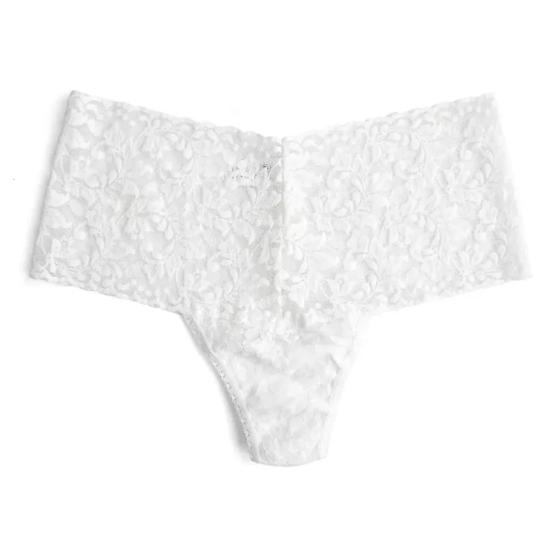 Hanky Panky Retro Lace Thong White