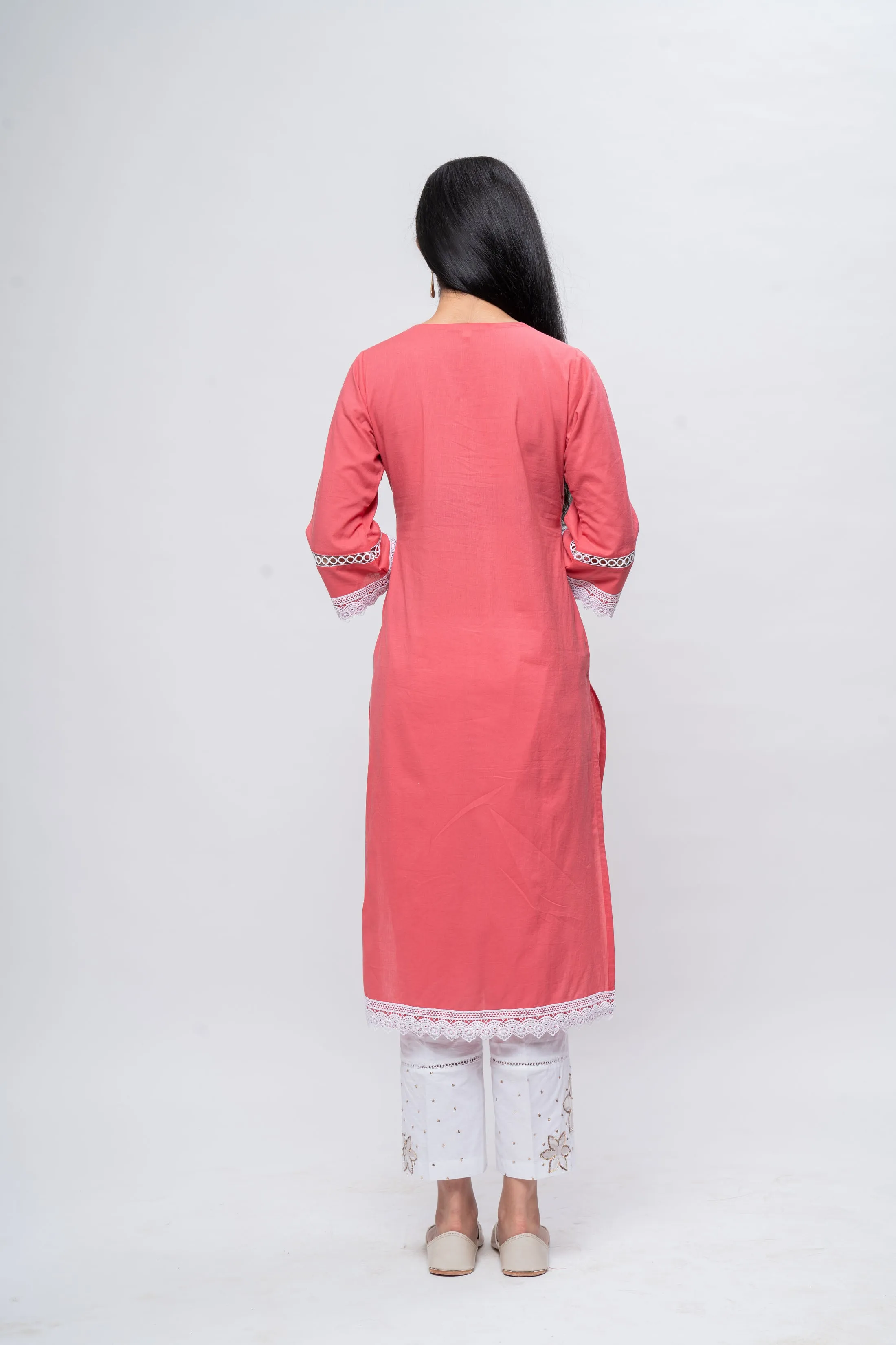 Hibiscus Kurta