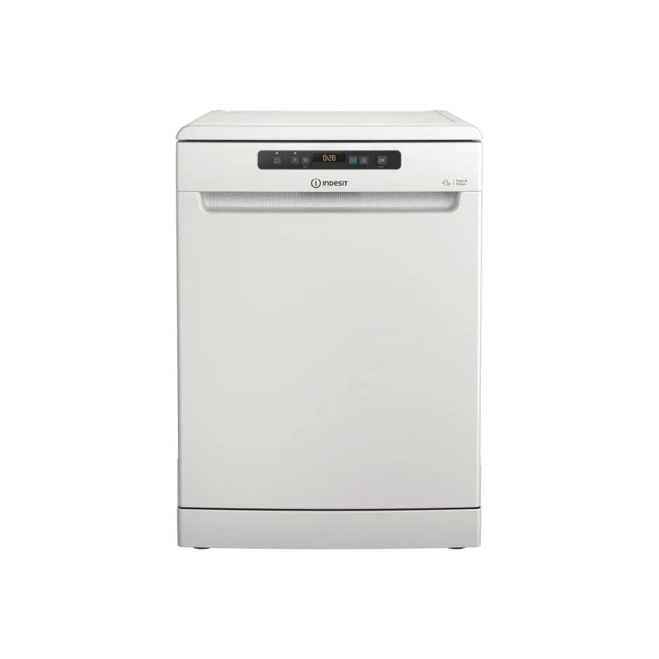 Indesit DFO3T133FUK 14 place settings Freetanding Dishwasher - White