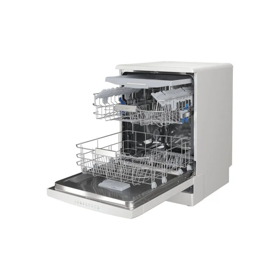 Indesit DFO3T133FUK 14 place settings Freetanding Dishwasher - White