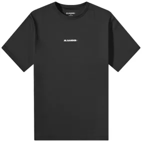 Jil Sander Plus Logo T-Shirt Black