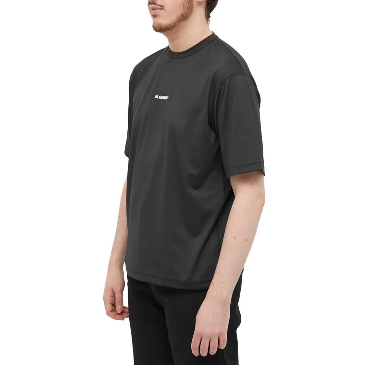 Jil Sander Plus Logo T-Shirt Black