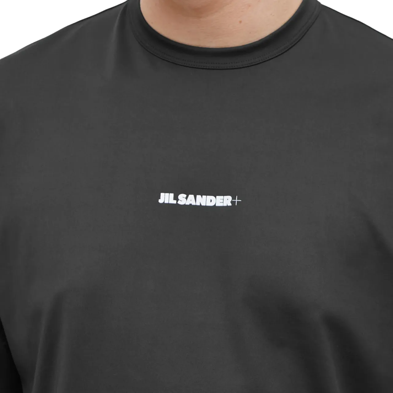 Jil Sander Plus Logo T-Shirt Black