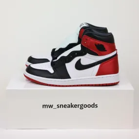 Jordan 1 Retro High Satin Black Toe