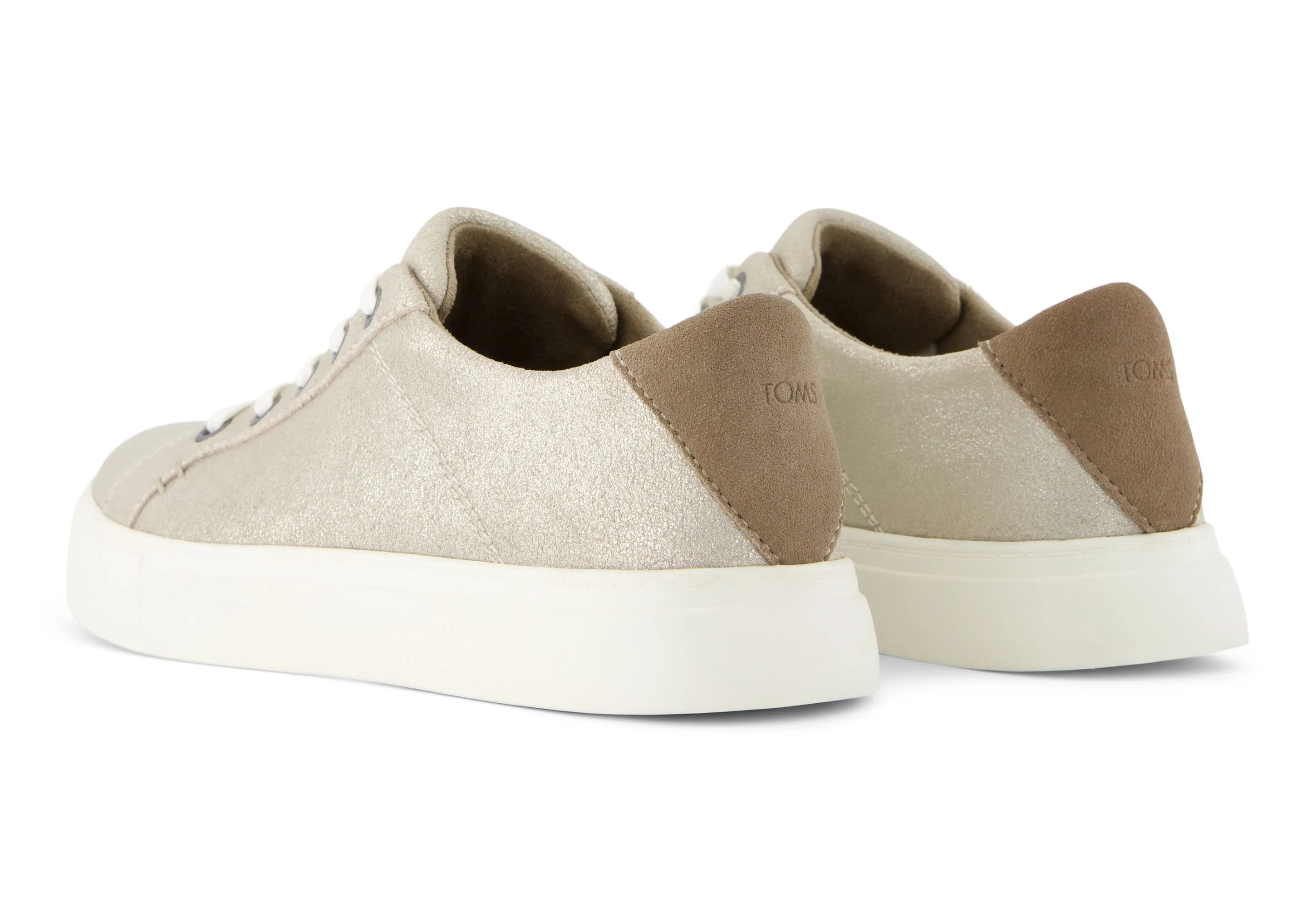 Kameron Sneaker - Champagne Metallic Suede