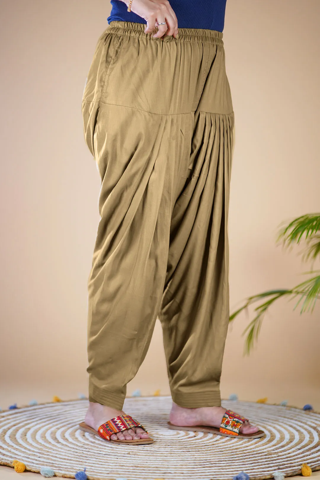 Khaki Rayon Salwar