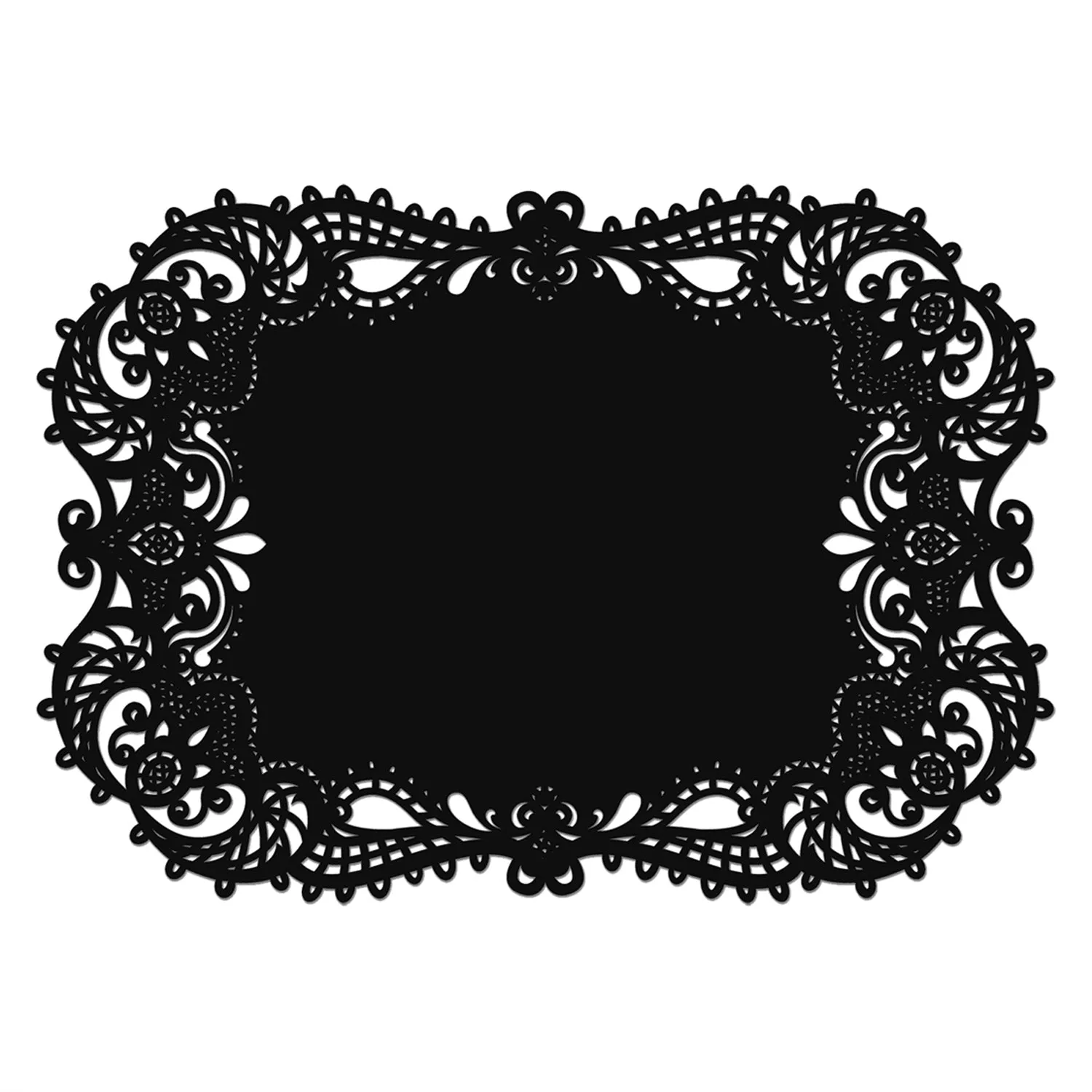 Lace Like Laser-Cut Filigree Wedding Placemat (Packs of 12)