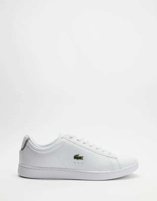 LACOSTE WOMENS CARNABY EVO BL 1 - WHITE/WHITE