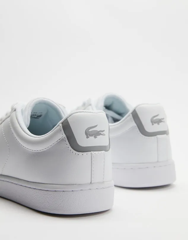 LACOSTE WOMENS CARNABY EVO BL 1 - WHITE/WHITE