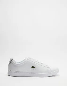 LACOSTE WOMENS CARNABY EVO BL 1 - WHITE/WHITE