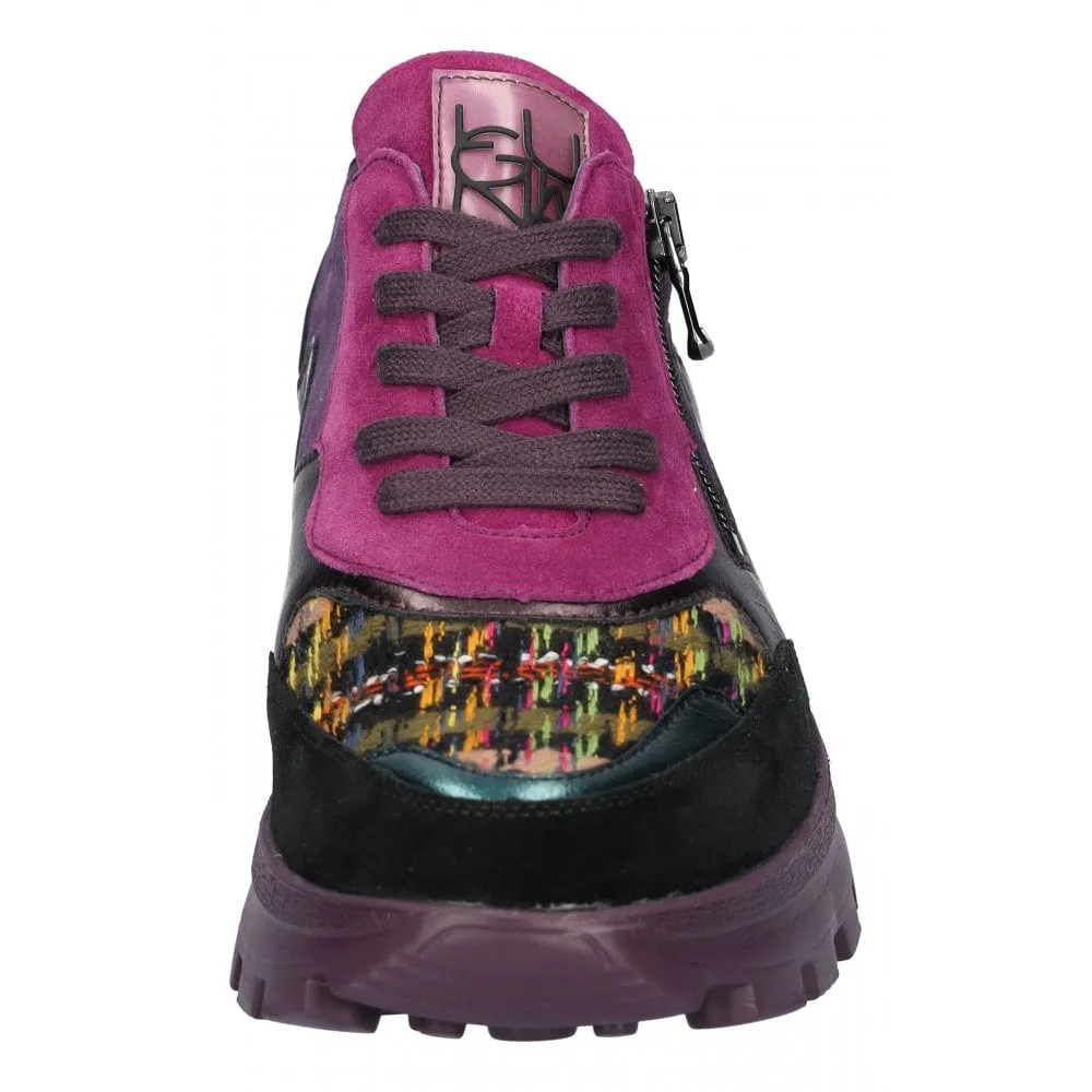 Ladies Waldlaufer Trainers Black Multi H Fit Ajala 993004 800 428 sale